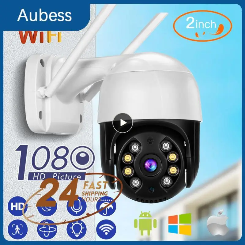 

Wifi Camera Two Way Voice Calls Wireless Camera Surveillance Camera Smart Home Night Waterproof Remote Monitoring