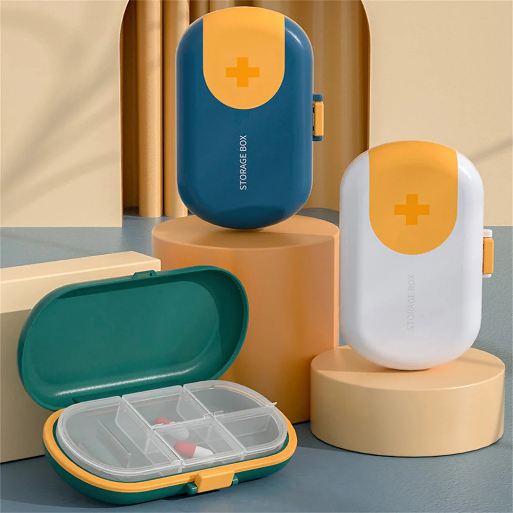 

1PCS Portable Nordic Style Pill Box Tablet Pillbox Dispenser Medicine Boxes Dispensing Medical Kit Organizer Plastic Pillboxes