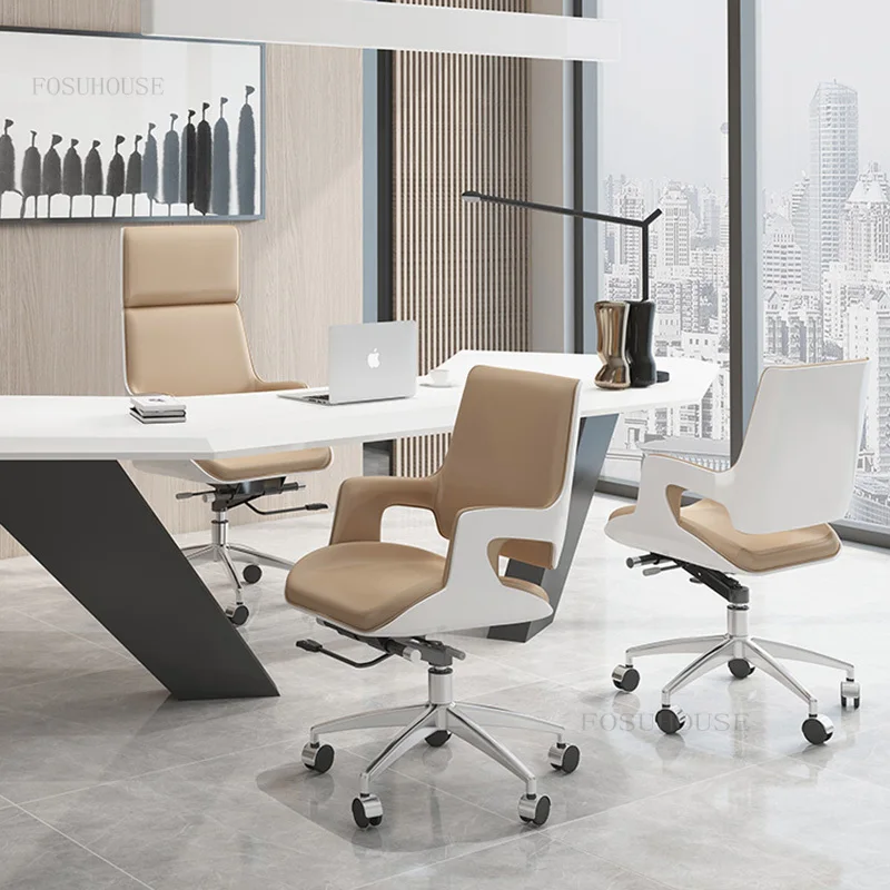 

Креативные офисные кресла в скандинавском стиле, Эргономичная спинка, современный поворотный подъемный офисный стул, игровое кресло, офисная мебель