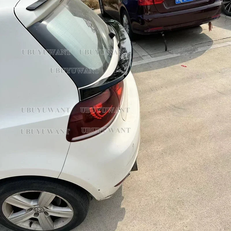 Спойлер для Volkswagen VW Golf 6 VI MK6 2010-2013 задний Средний спойлер средний из АБС-пластика