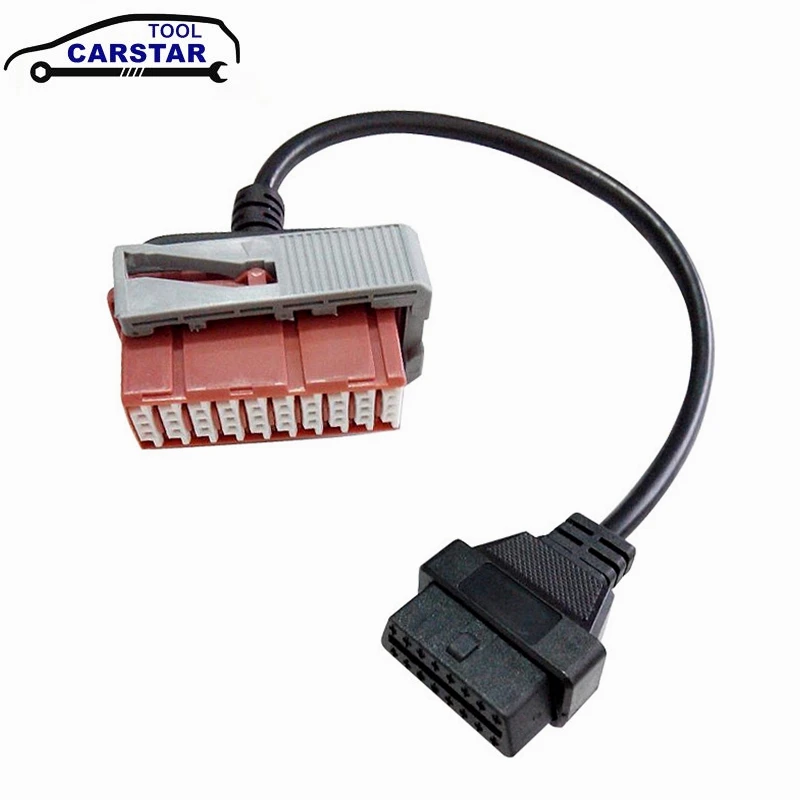 Фото 30-контактный кабель OBD2 II PSA, переходник Lexia 30-контактный OBD2, соединительный кабель Lexia3 30-контактный для Peugeot/Citroen №1