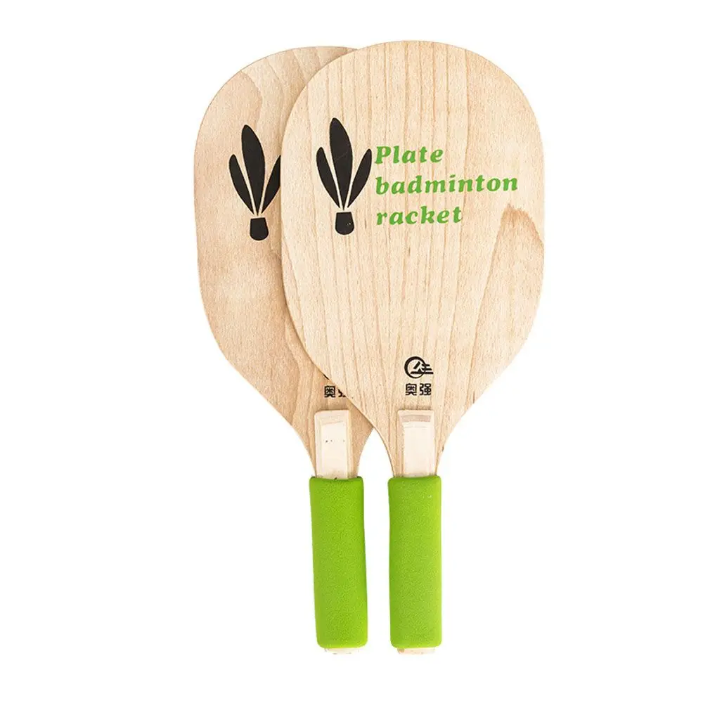 

Sports Beach Paddle Racquet Outdoor Wood Racquet Beach Battledore Racquet Badminton Rackets Badminton Racket Rackets