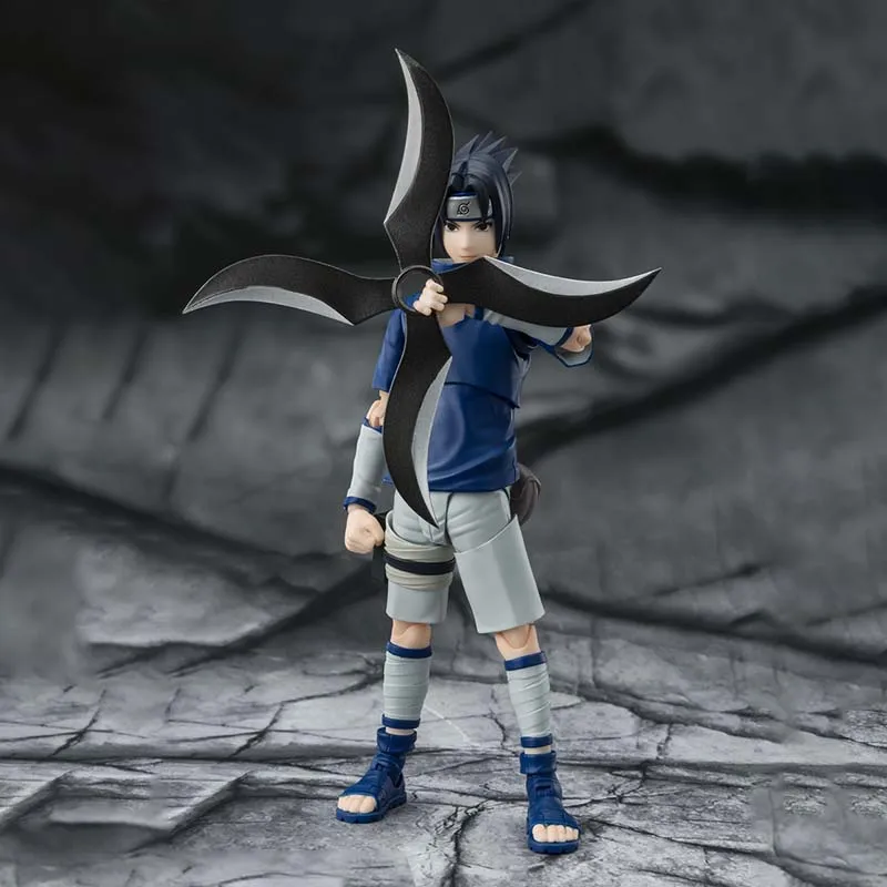 Фото Оригинальные подвижные фигурки Bandai SHF по аниме Наруто: Узумаки, Саске, Какаши, Сакура, Орочимару №4