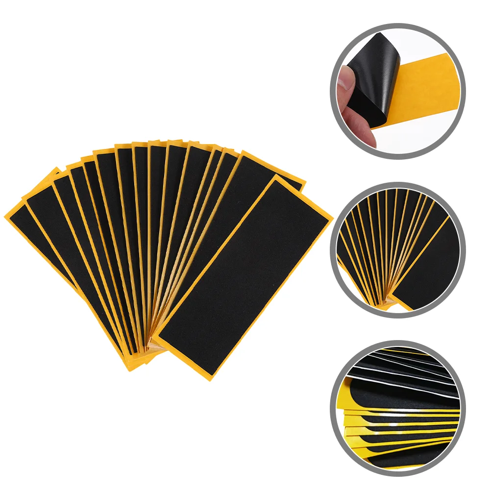 

24 Pcs Finger Skateboard Sticker Fingerboard Grip Tools Suits Kids Non-slip Foam Accessories Non-skid Tape Santa cruz bike