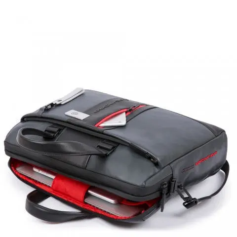 Bag Men Piquadro urban ca3339ub00/GRN gray/black genuine leather briefcase male laptop bag men's handbag business cross body shoulder for