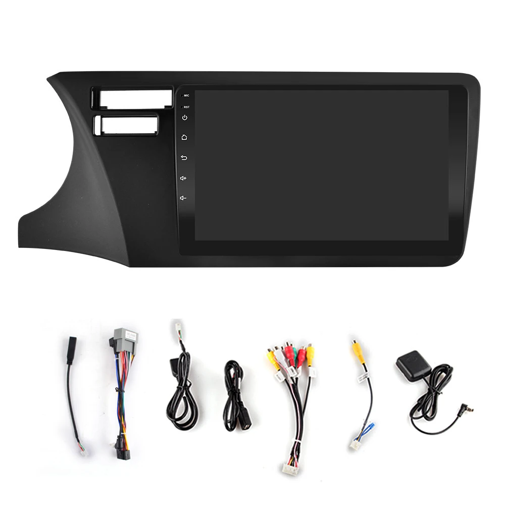 2 din Android 10 для Honda City 2014 2015 2016 2017 мультимедийный стерео автомобильный видеоплеер