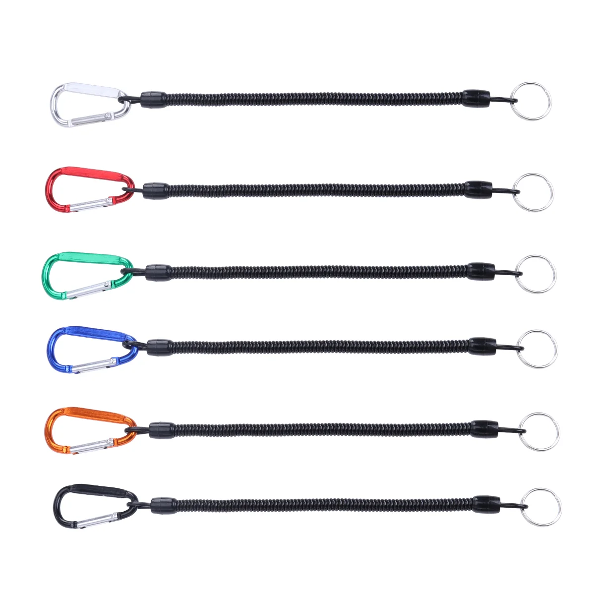 

6 Pcs Fishing Kits Fishing Accessories Carabiner Fish Tools Fishing Lanyards Tackle Tackle Fish Tools