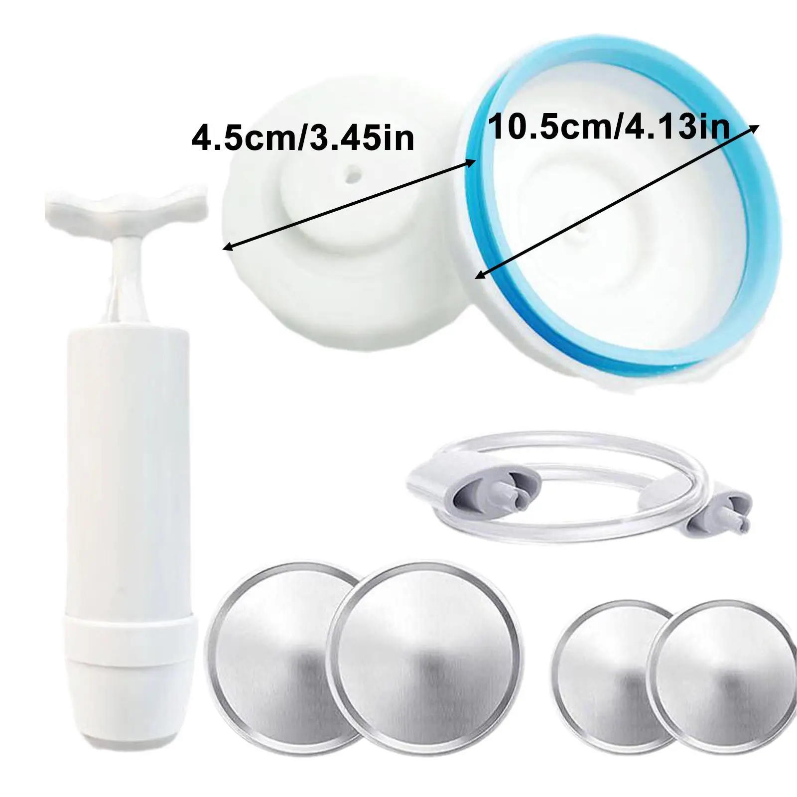 

Набор для вакуумной упаковки Mason Jar, вакуумный упаковщик, подходит для пищевых продуктов