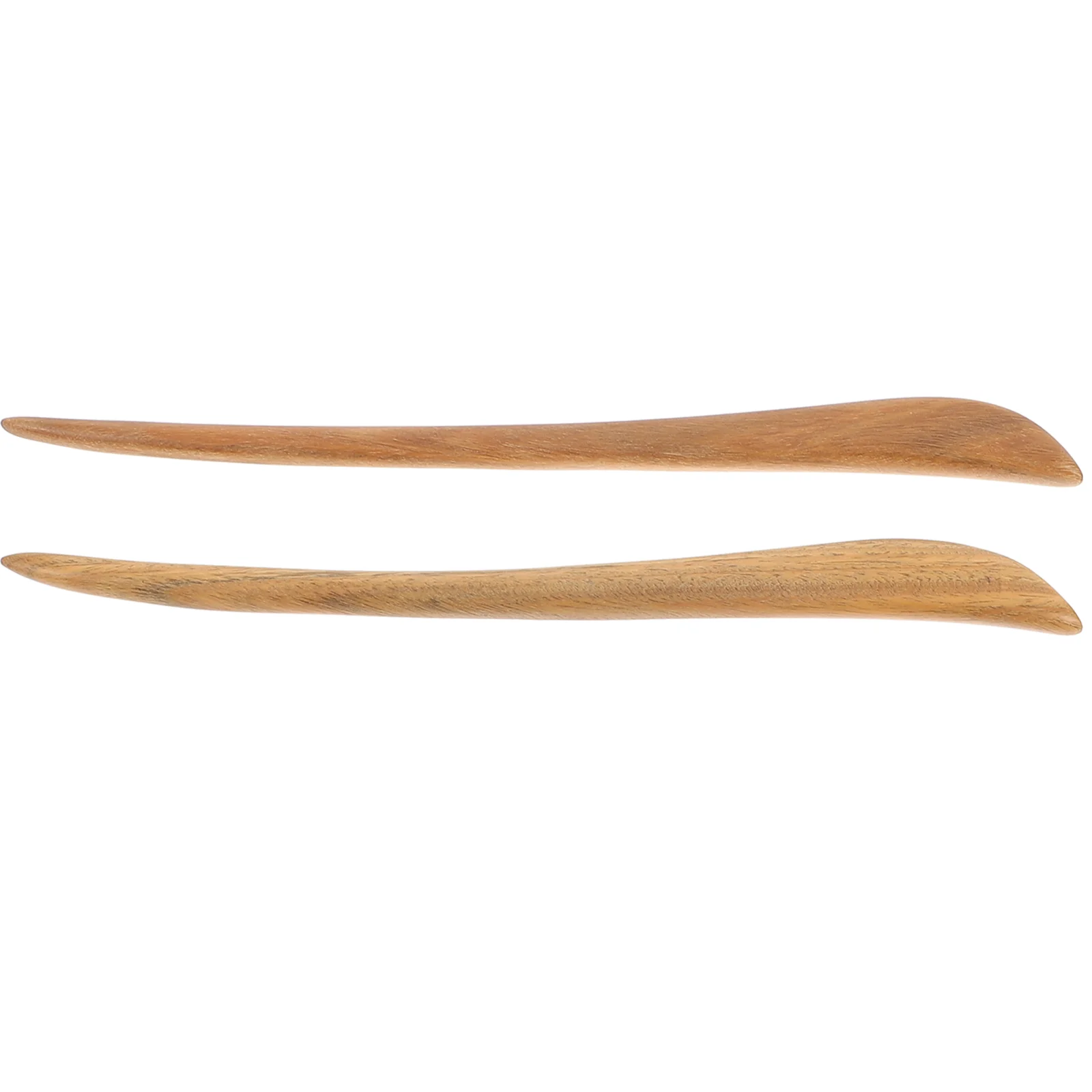 

2pcs Vintage Simple Wooden Hair Chopsticks Hair Decor Hairpin Hair Clip Hair Stick for Women Girls (Pattern 6007)