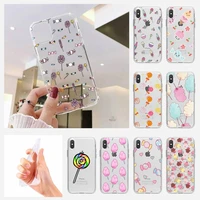 cute candy phone case fundas shell cover for iphone 6 6s 7 8 plus xr x xs 11 12 13 mini pro max