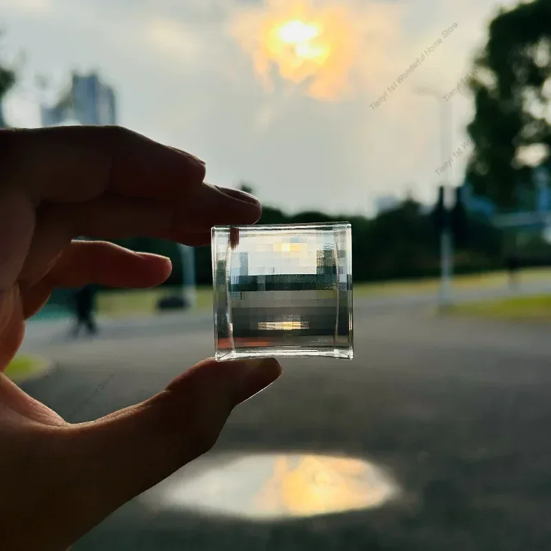 Кристаллический пиксельный камень фильтр для фотографий креативный уникальный