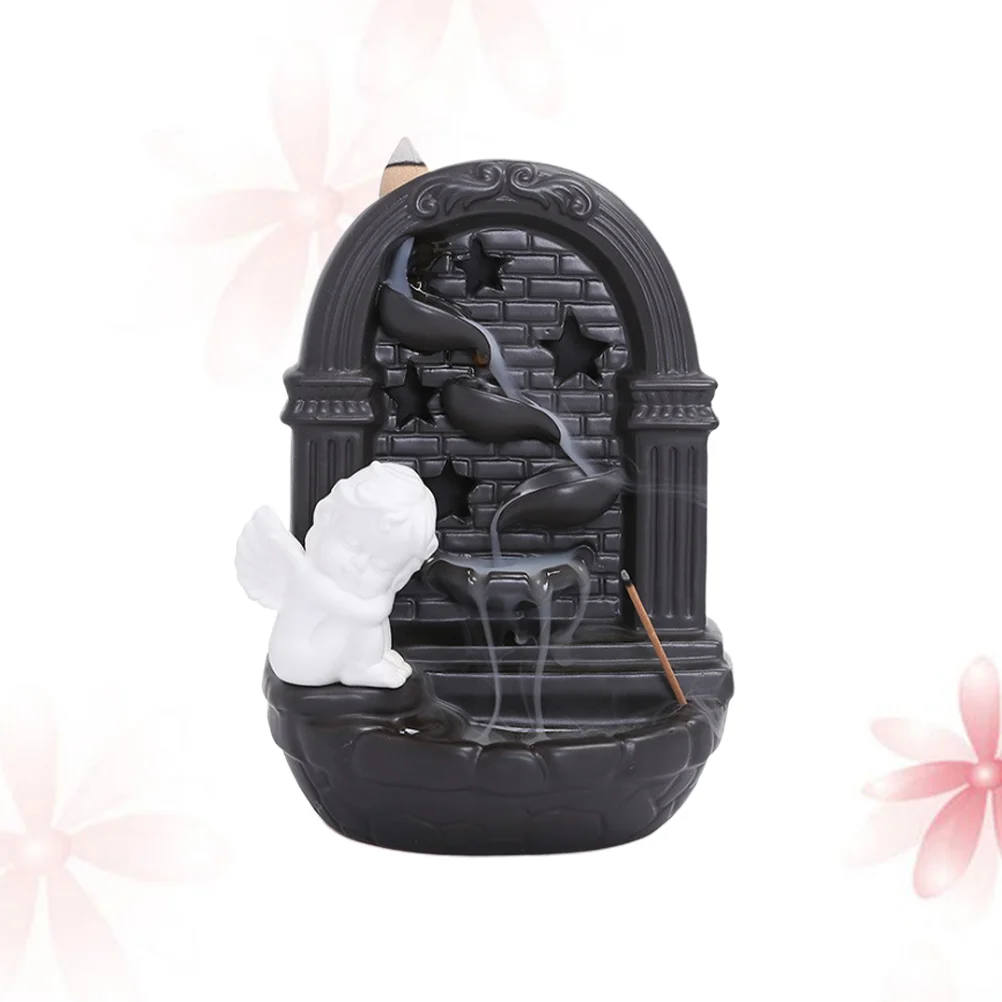 

1Pc Holder Lovely Fashion Ceramic Burner Burner Backflow Holder for Home Office