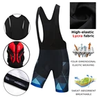 2022 Teleyi летние шорты-комбинезон с для велоспорта 3D гелевые велосипедные колготки MTB Ropa Ciclismo впитывающие велосипедные брюки multi