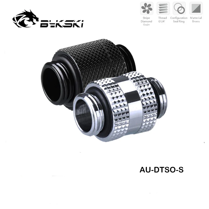 

Bykski 360 градусов поворотные разъемы/G1/4 "штырь-штырь, удлинитель, фитинги для компьютера, аксессуары для ПК