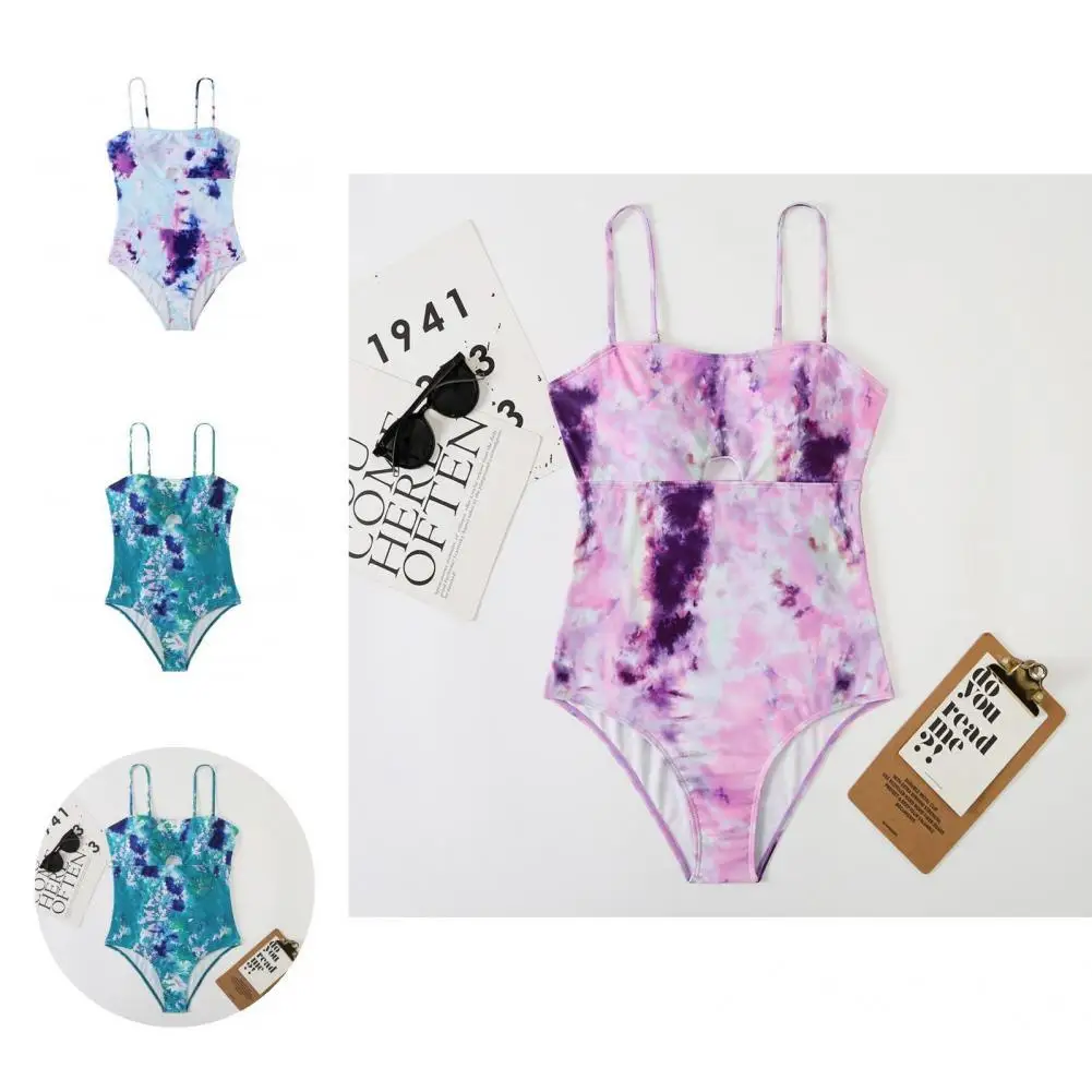 

Female Simple Wireless Slim-fitting Bikini Ladies Swimsuit Off Shoulder for Vacation