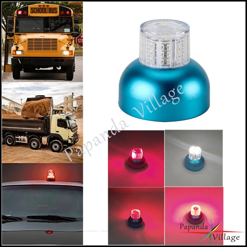 

Universal LED Car Truck Roof Strobe Light Outdoor Warning Light Signal Lamp Emergency Flashing Beacon Blinker Warn Indicator