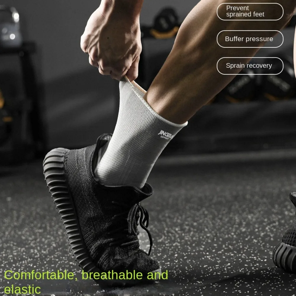 Новинка нейлоновый фиксатор голеностопа черный серый телесный синий