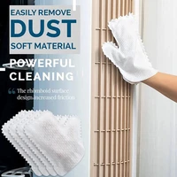 10pcs fish scale cleaning duster gloves for household cleaning window grooves kitchen tools floor glass desk dropshipping