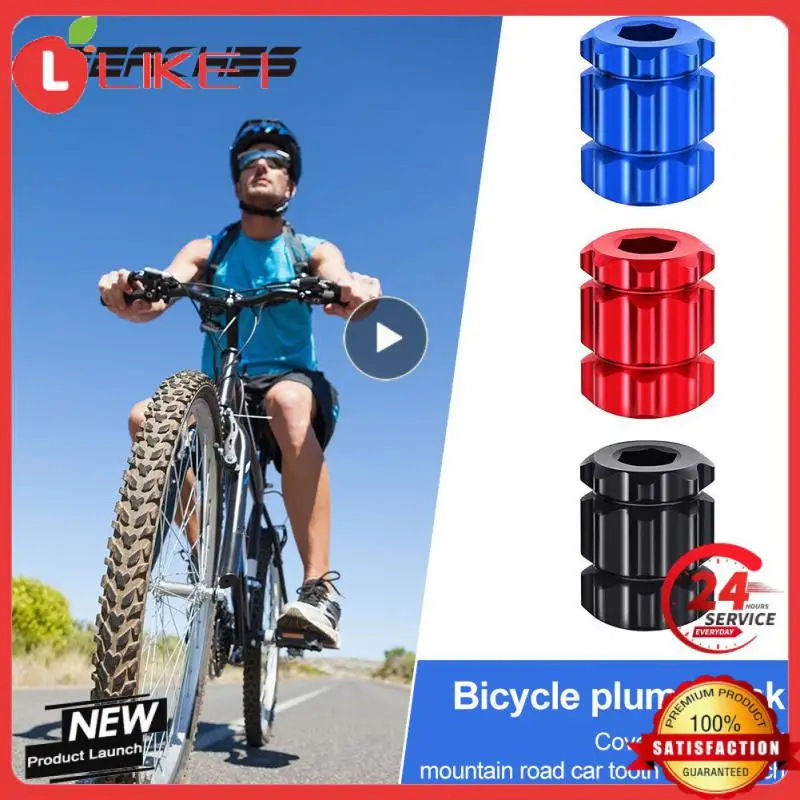 1~10PCS Crank Cover Ntegrated Hollow Bicycle Crank Multi-tool Blossom Practicality Crankset Wrench For Mountain Road Bike