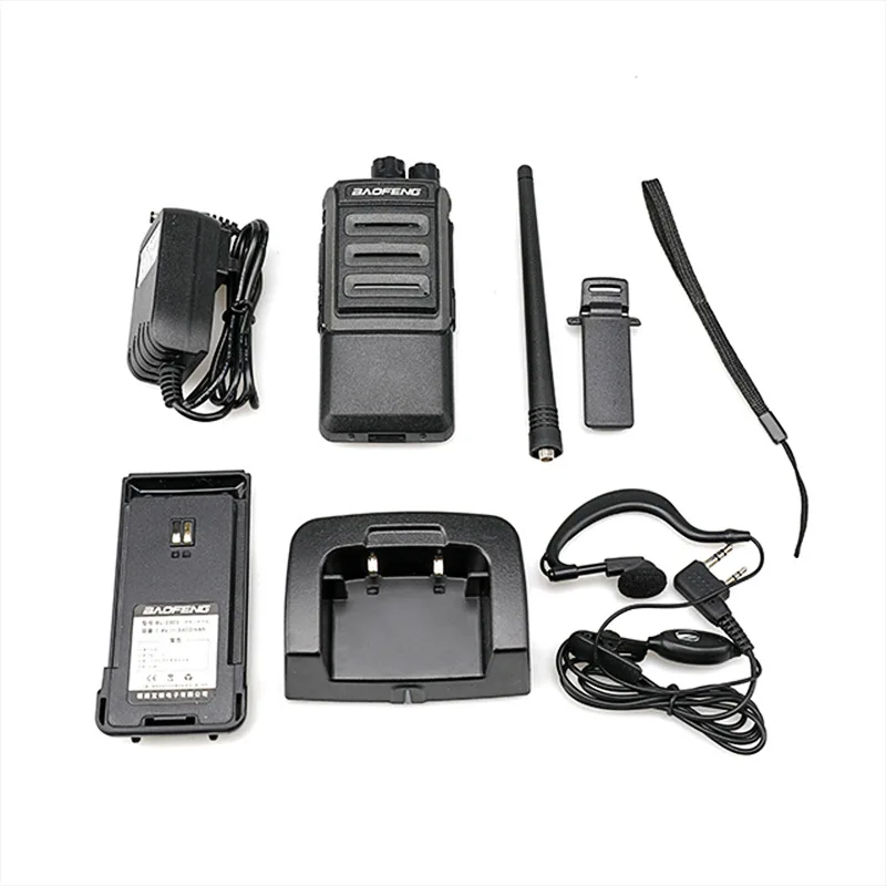 baofeng high power walkie talkie bf 1901 has a communication distance of 8 10km and the 10w walkie talkie is suitable free global shipping