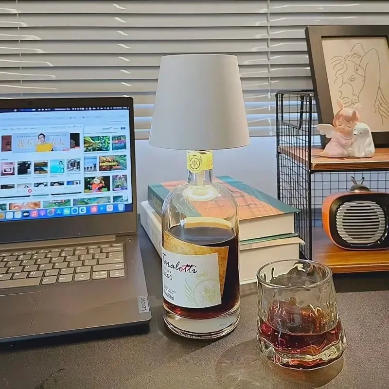 Основание для бутылки вина перезаряжаемые вазы светодиодная лампа беспроводная