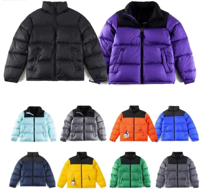 

Tnf Mens Puffer Jacket Down Parkas Women Hooded Down Jacket north Cotton Coat Letter Embroidery Outwear Multiple Colour Jackets