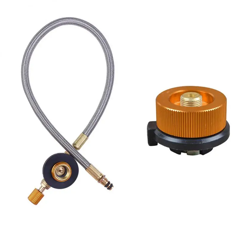 

Outdoor Camping Gas Stove Tank Adaptor Gas Propane Refill Adapter Cylinder Filling Charging Gasoline Canister Burner Accessorie