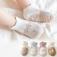 2022 anti slip baby socks children toddler socks floor socks cute cartoon boy socks girl soft cotton kids accessories