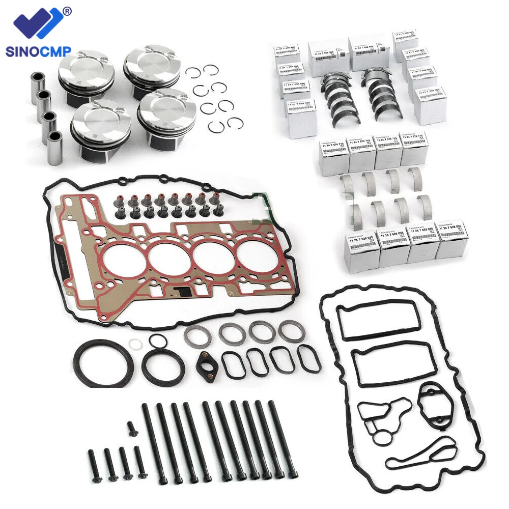 

CR 10:1 Engine Rebuild Gaskets Overhaul kit for BMW X3 X4 228i 428i N20 N26 2.0 Turbocharge N20B20A N20B20B N20B20D N26B20A