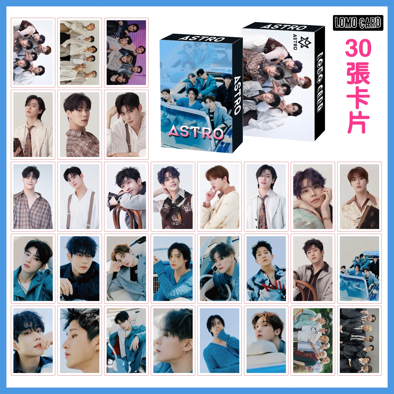 

Kpop ASTRO Drive To Звездная дорога ломо карты новый альбом фотокарты коллекция высокое качество печать фото карты веер подарок