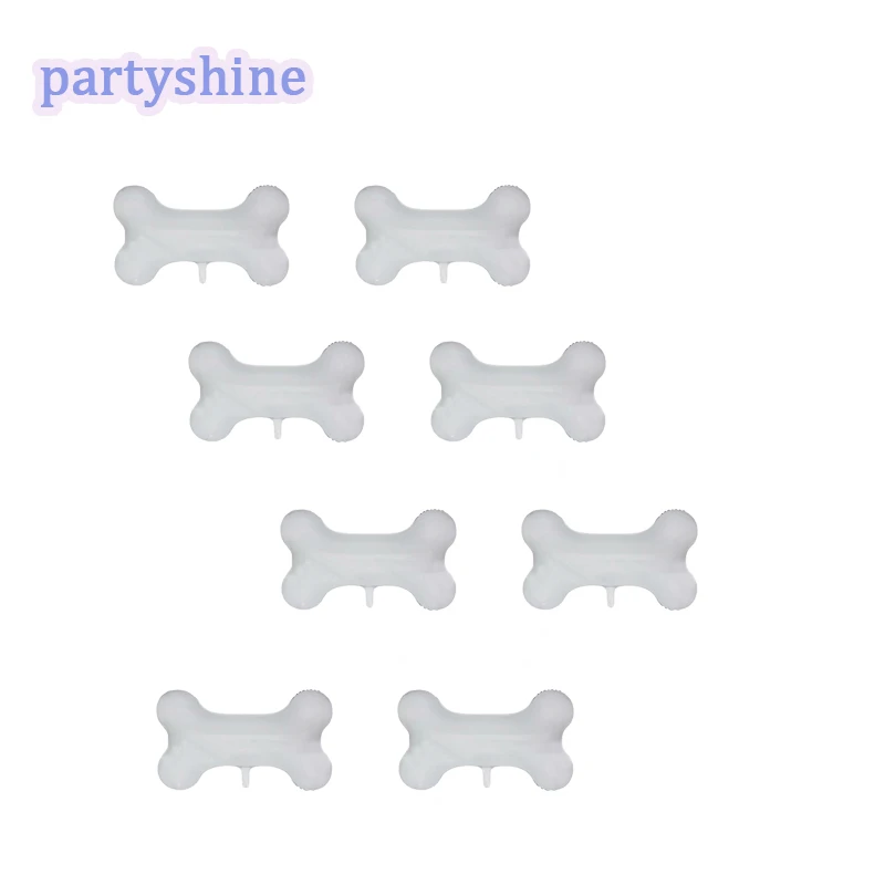 

8pcs Pet Birthday Party Foil Balloons Pink Black Balloon Dog Claw Balloons Decoration Baby Birthday Shower Party Supply