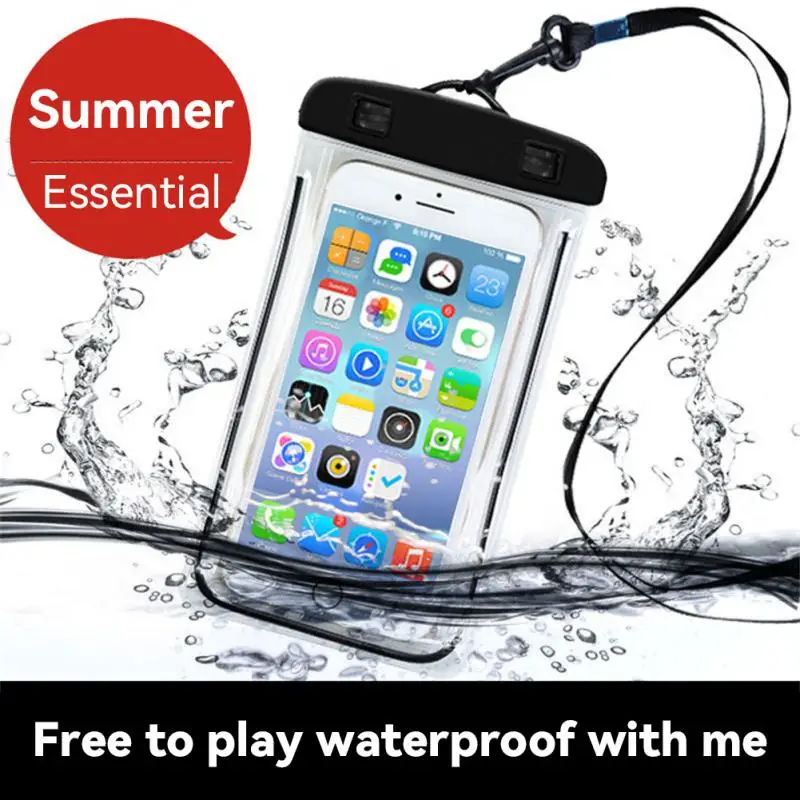 

Swimming Bags Waterproof Phone Case Water Proof Bag Mobile Phone Pouch PV Cover For IPhone 12 Xs Max XR X 8 7 Galaxy S10