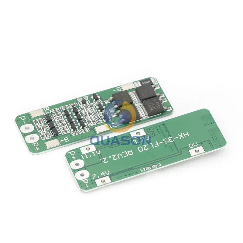 3S 15A Li-ion Lithium Battery 18650 Charger PCB BMS Protection Board 12.6V Cell 59x20x3.4mm Module | Integrated Circuits