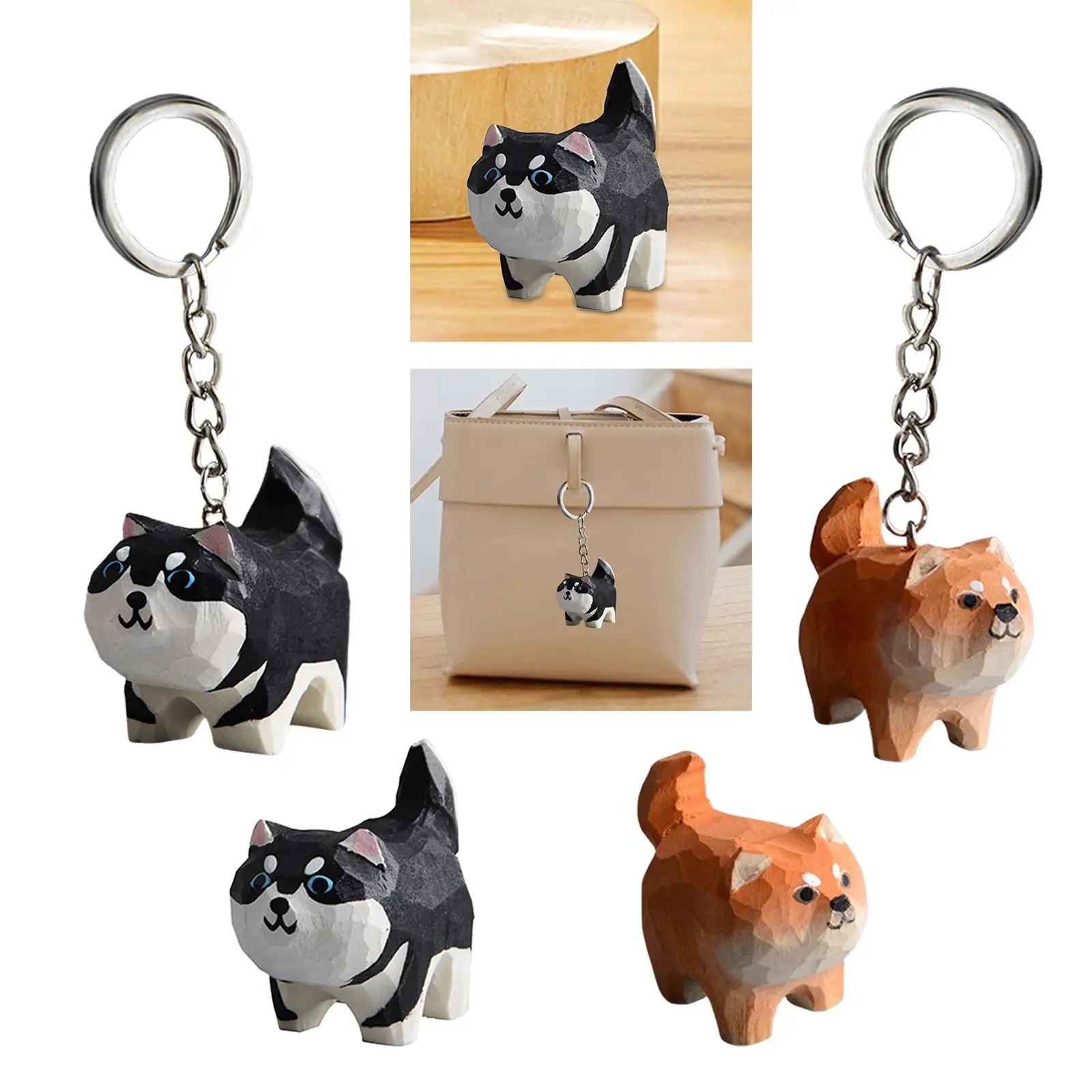 Брелок для ключей с изображением щенка