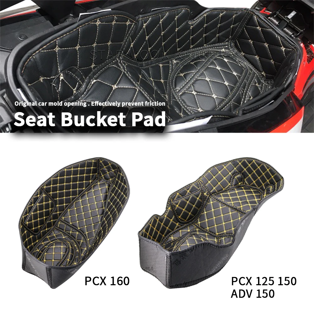 

Motorcycle Storage Box Liner Luggage Tank Cover Seat Bucket Pad For Honda PCX 125 150 160 ADV 150