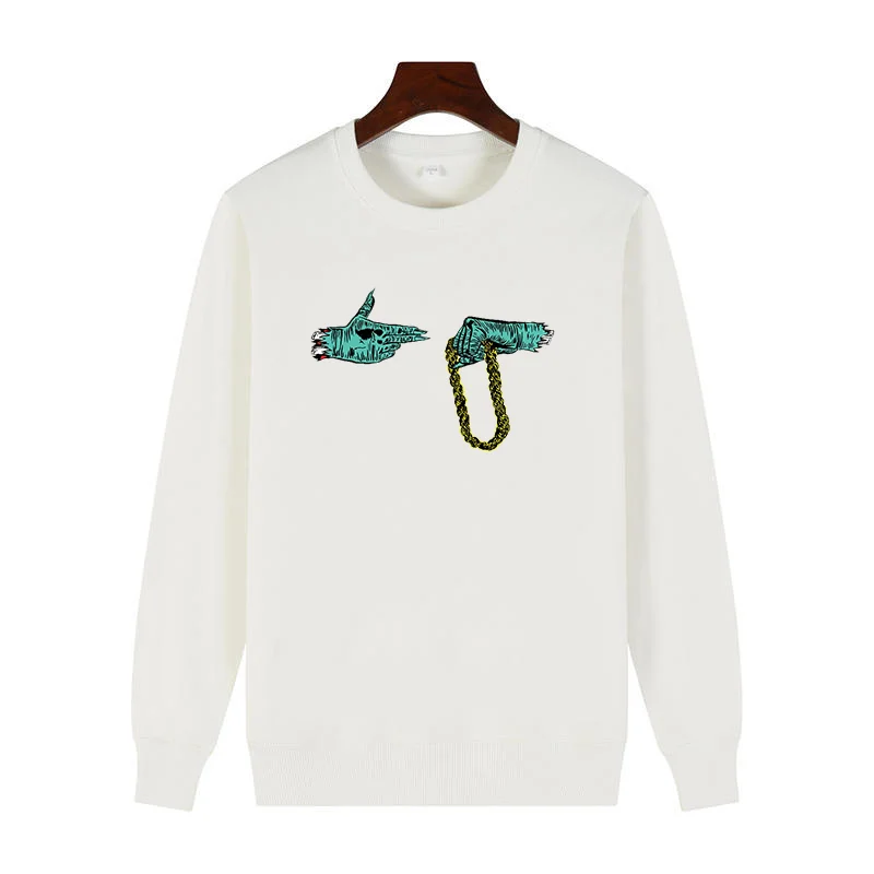 

Run The Jewels Rap Supergroup graphic sweatshirts Round neck and velvet hoodie winter cotton thick sweater hoodie Men's clothing