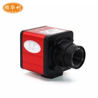HD BNC camera CCD1200 line color industrial camera camera Q9 interface visual inspection lens