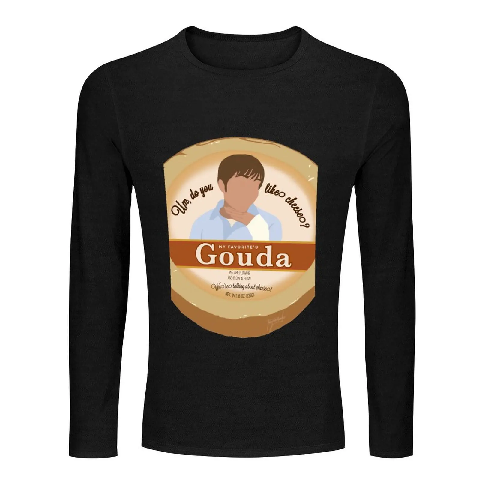 She's the Man (2006) Gouda Cheese \t Long T-Shirt anime clothes Tee shirt T-shirts for men cotton