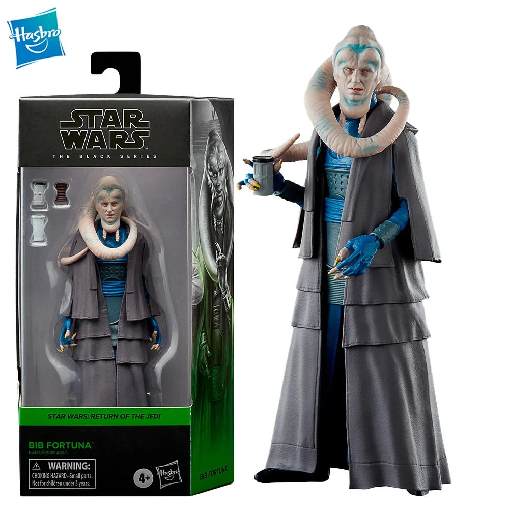 

[In-Stock] Original Hasbro Star Wars The Black Series Bib Fortuna 6-inch-scale Action Movie Figure Collectible Model Gift Toys
