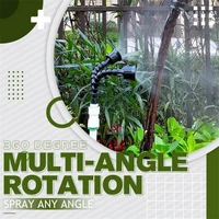 spray nozzle effective adjustable plastic 360 degree rotation garden sprinkler for yard