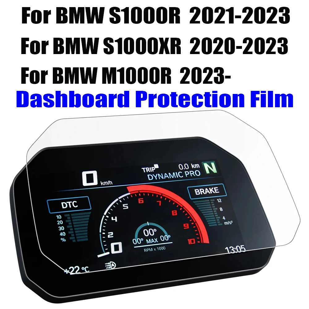 Защитная пленка для экрана приборной панели мотоцикла BMW S1000R S1000XR M1000R аксессуары S