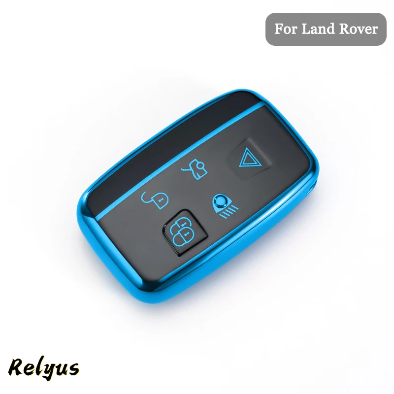 

Soft Car TPU Car Key Case Cover Shell for Land Rover Range Rover Sport Evoque Freelander for Jaguar XE XJ XF Key Protector Fab