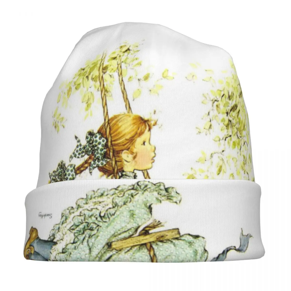 Теплая вязаная шапка Sarah Kay для девочек модная с капюшоном осенне-зимние уличные