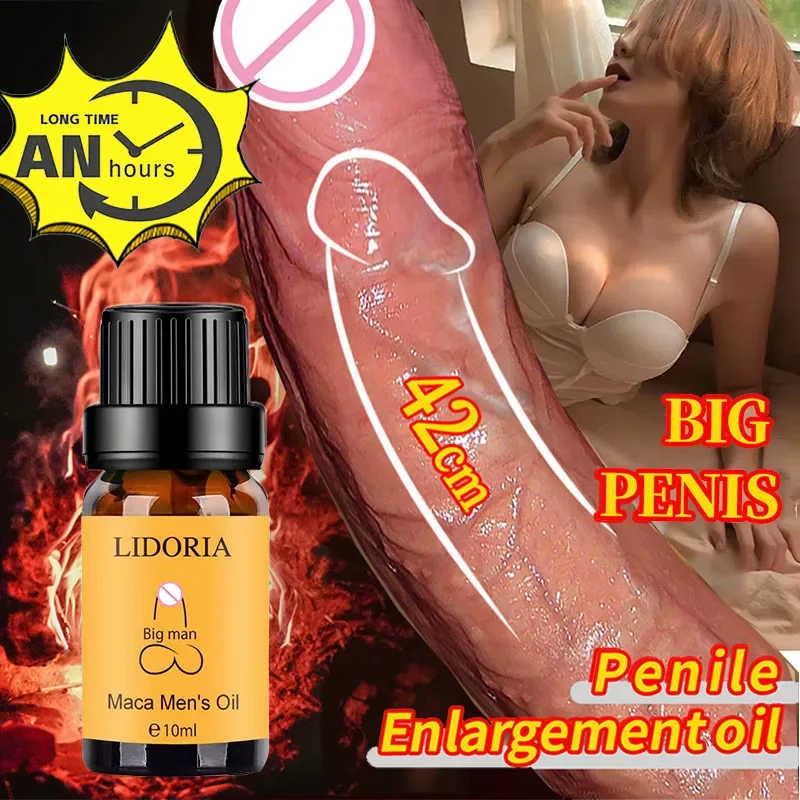 

Penies Enlargment Oil Penis Growth Thickening Massage Men's Dick Enlarge Enhanced Erection Delay Ejaculation Big Cock Oils
