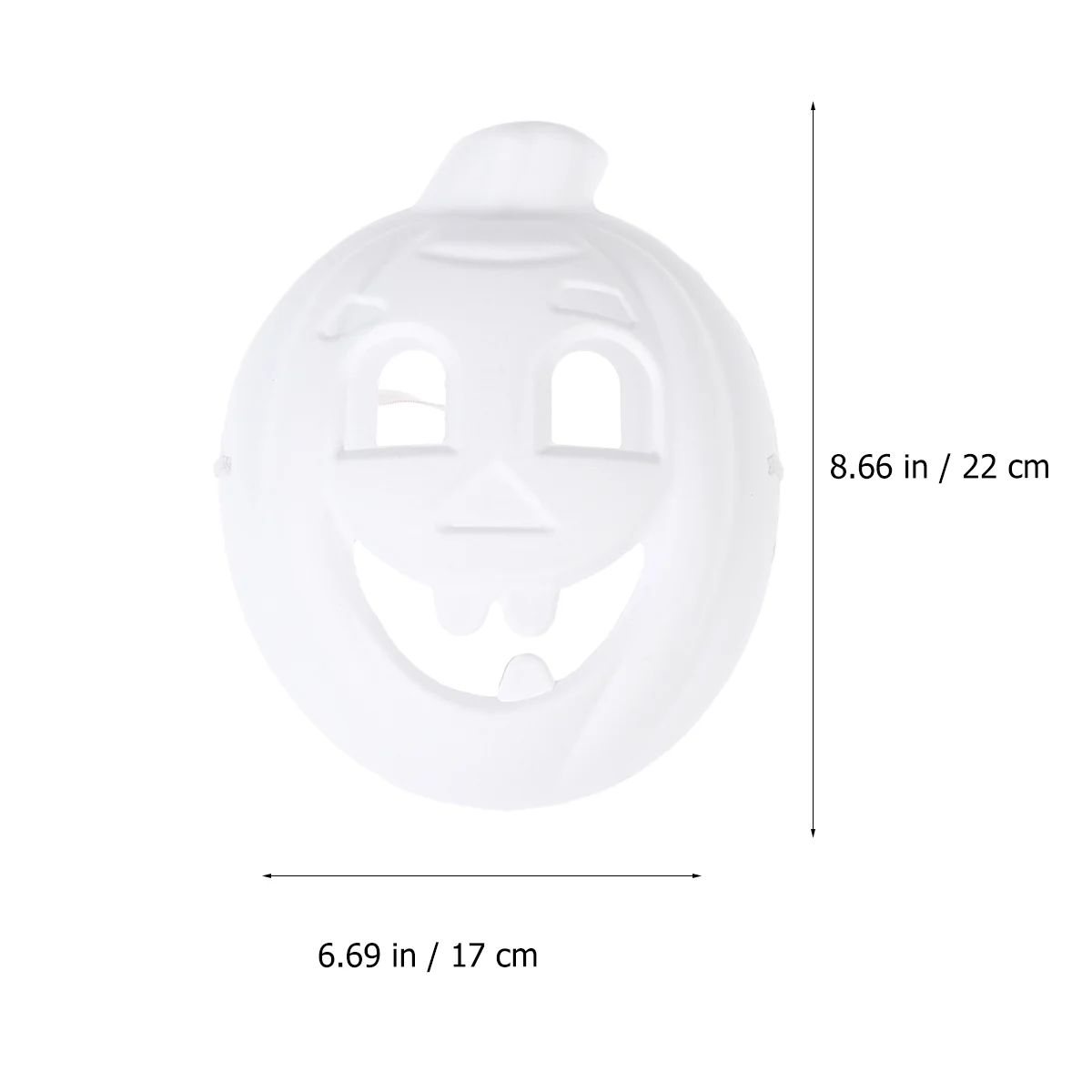 10 шт. маска аксессуар для косплея экологически чистая целлюлоза DIY пустая