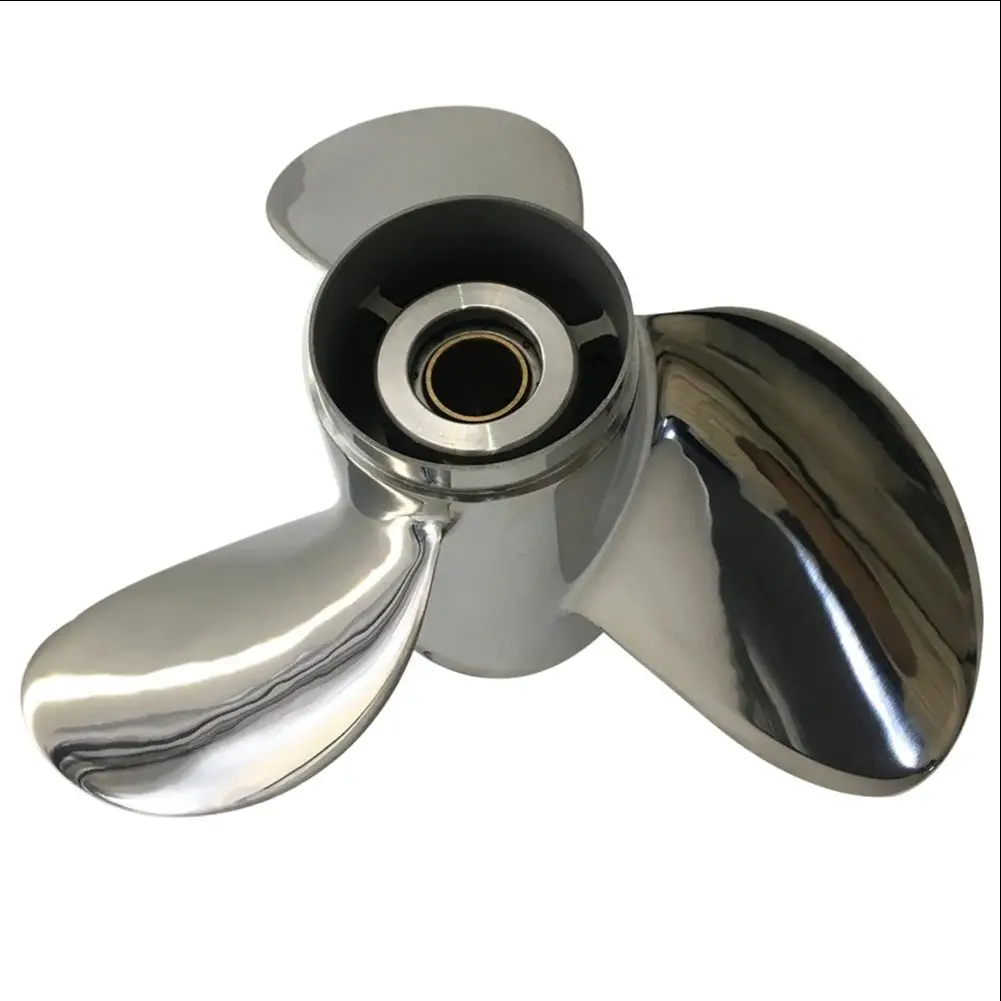 Фото Гребной винт Captain Propeller 11x17 для подвесных двигателей Suzuki DT35C DT40 DT50 DF40A DF50 DT40 DT55 DT65, 3-лопастной, 13 шлицов. №1