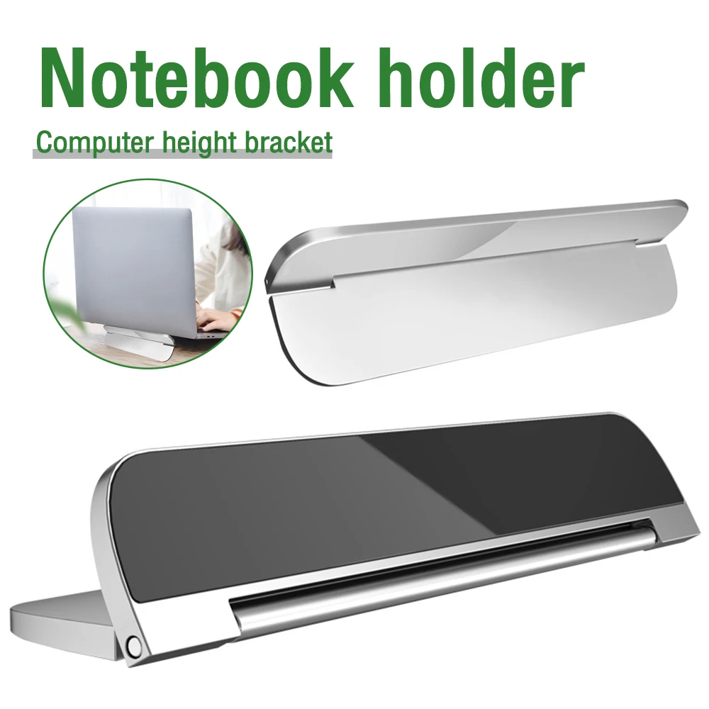 Подставка для ноутбука из алюминия, подставка для ноутбука N2, складная подставка для Macbook Air Pro, подставка для ноутбука, совместимая с 13-15,6 дюймов