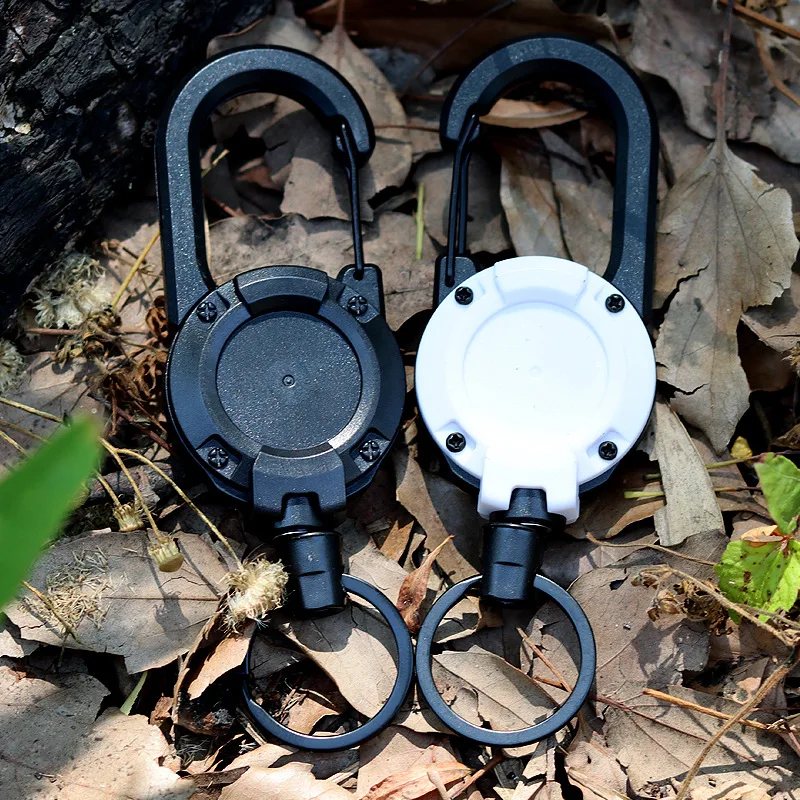 

Выдвижной Держатель для значков, карабин, шнурок, брелок, аксессуары для рыбалки на открытом воздухе, защита от потери, легкая стяжка