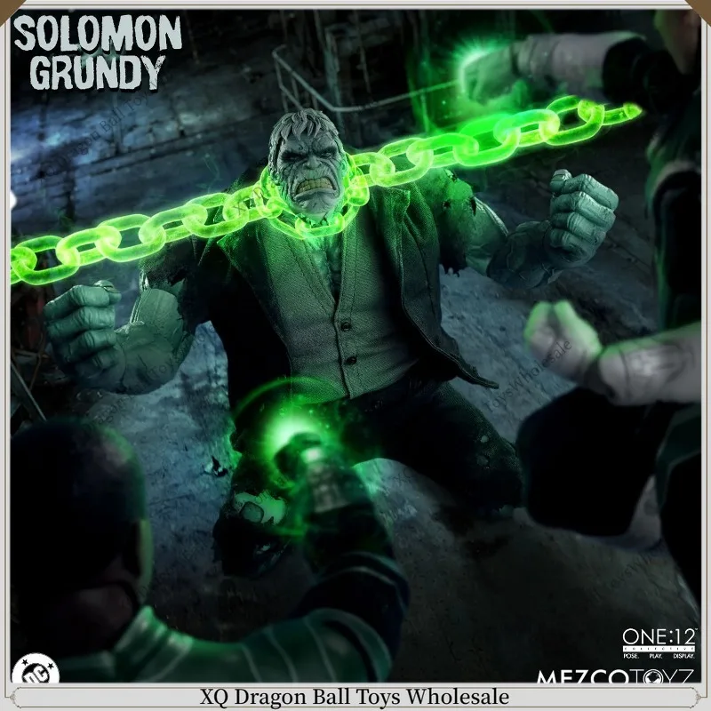 Фото [Предзаказ] Оригинальная коллекционная фигурка Mezco Ant One:12 DC Comics Solomon Grundy MEZ76372 в подарок №5
