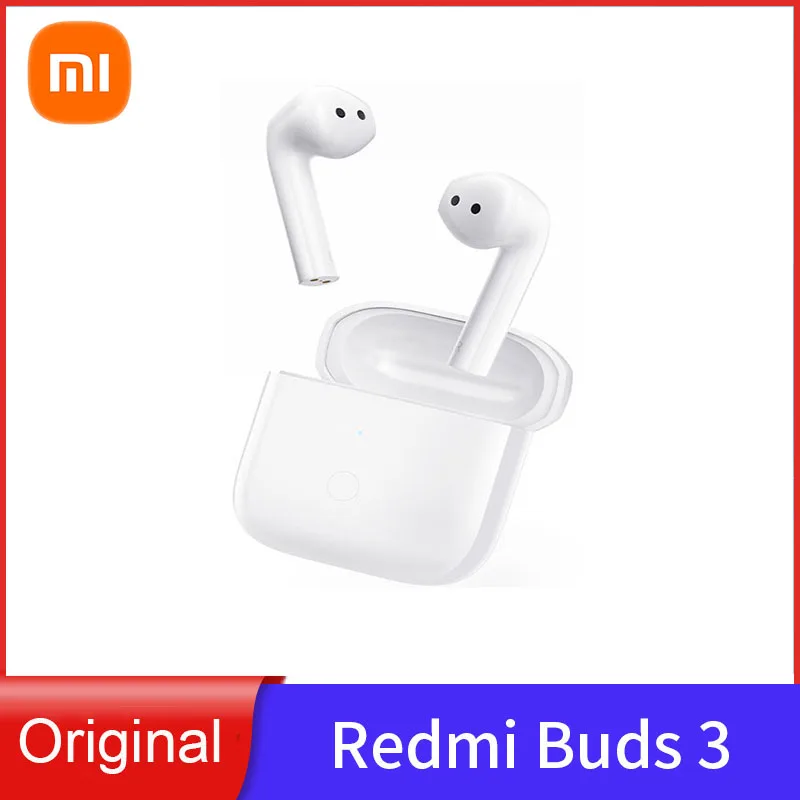 

Оригинальные беспроводные Bluetooth наушники Xiaomi Redmi Buds 3, IP54 водонепроницаемые наушники, шумоподавление, длительный срок службы батареи, сенсор...